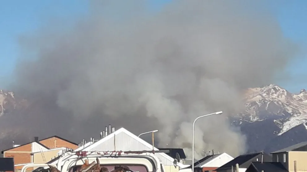 Otra vez hubo fuego en el vertedero