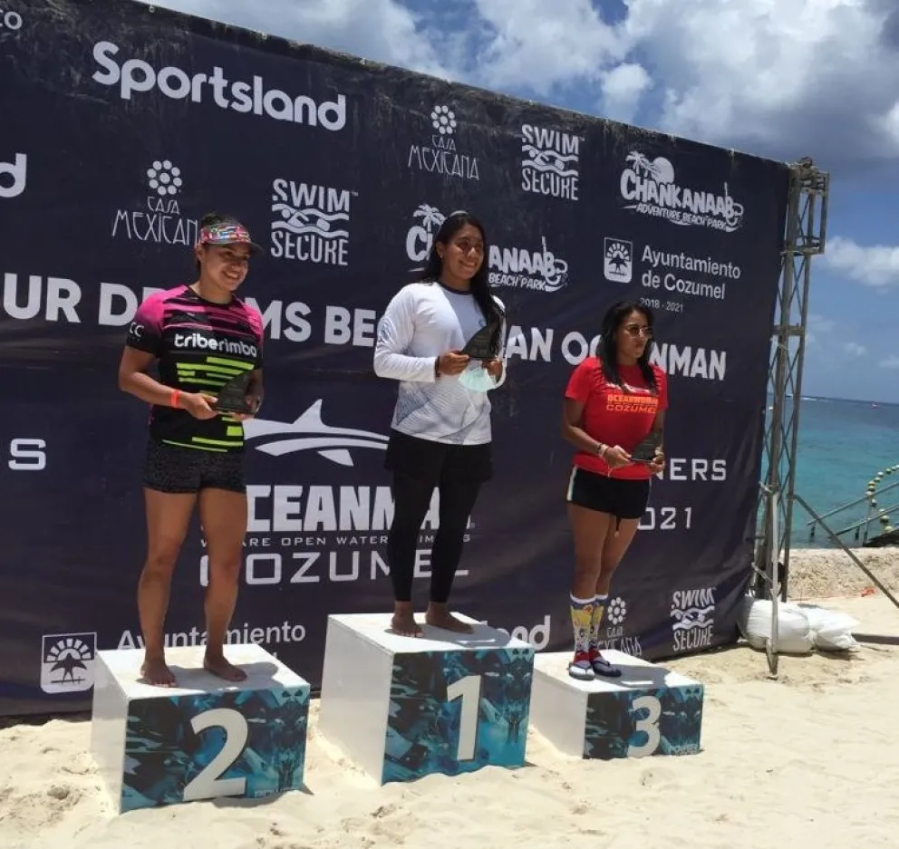 En México, Mayte Puca y sus brazadas no dejan de brillar y ganar