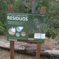 Denunciaron vandalismo en el sendero de Cascada de los Duendes