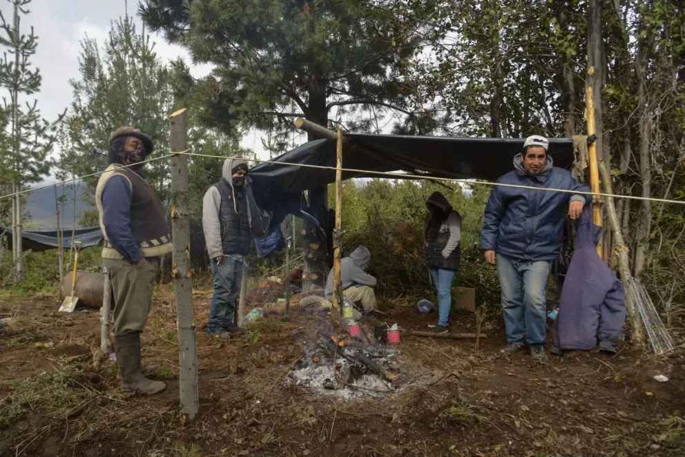 El municipio no dialogará con los integrantes de la ocupación hasta que no se retiren del predio