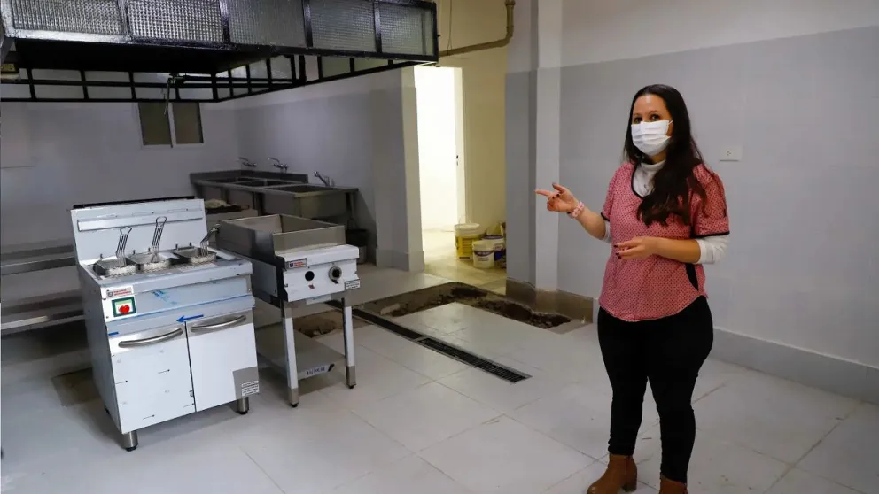 Ultiman detalles para inaugurar la remodelación de la cocina del hospital zonal