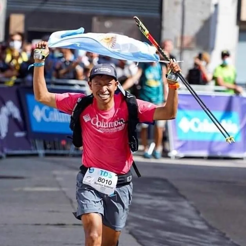 Santos Rueda fue pura garra y dejó otra gran huella en Mont Blanc