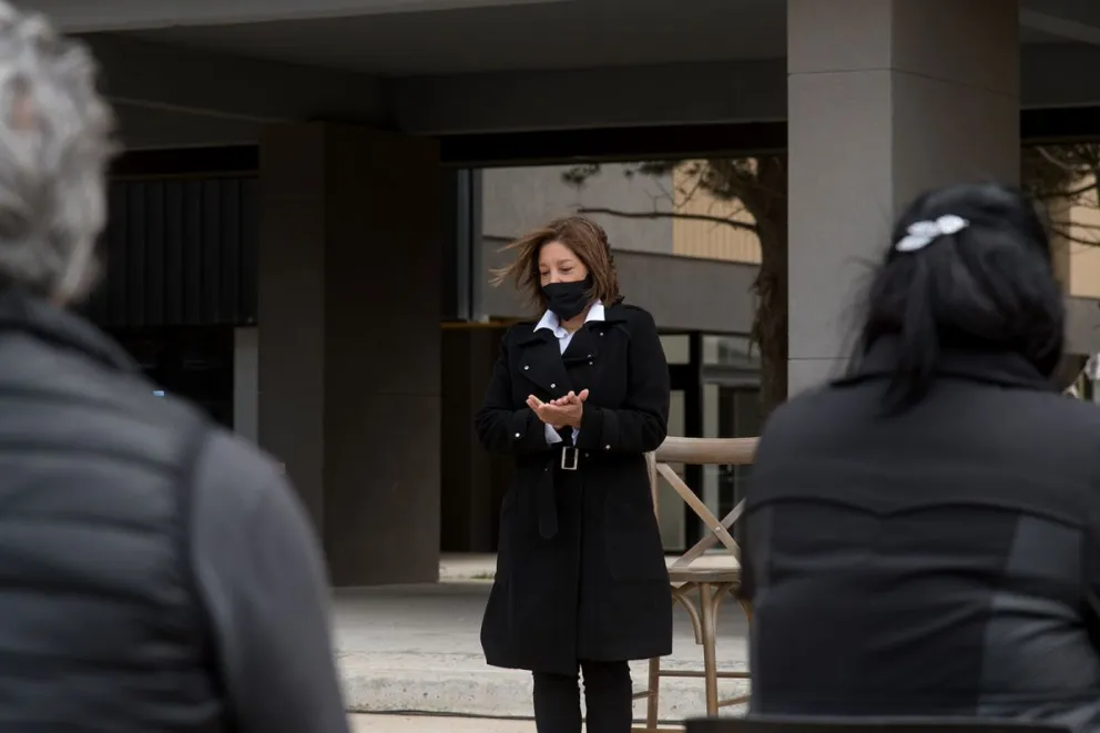 Carreras destacó el accionar policial en la desaparición de Frutos