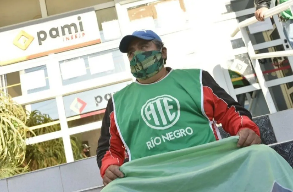 Paro de ATE en las oficinas de Pami