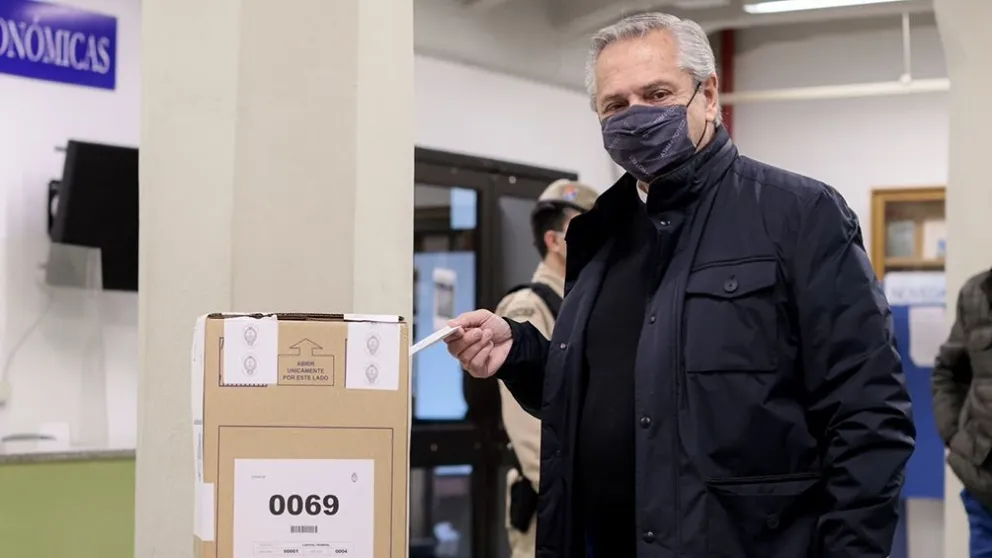 Alberto Fernández: "Cuando se vota se hace más fuerte la democracia"