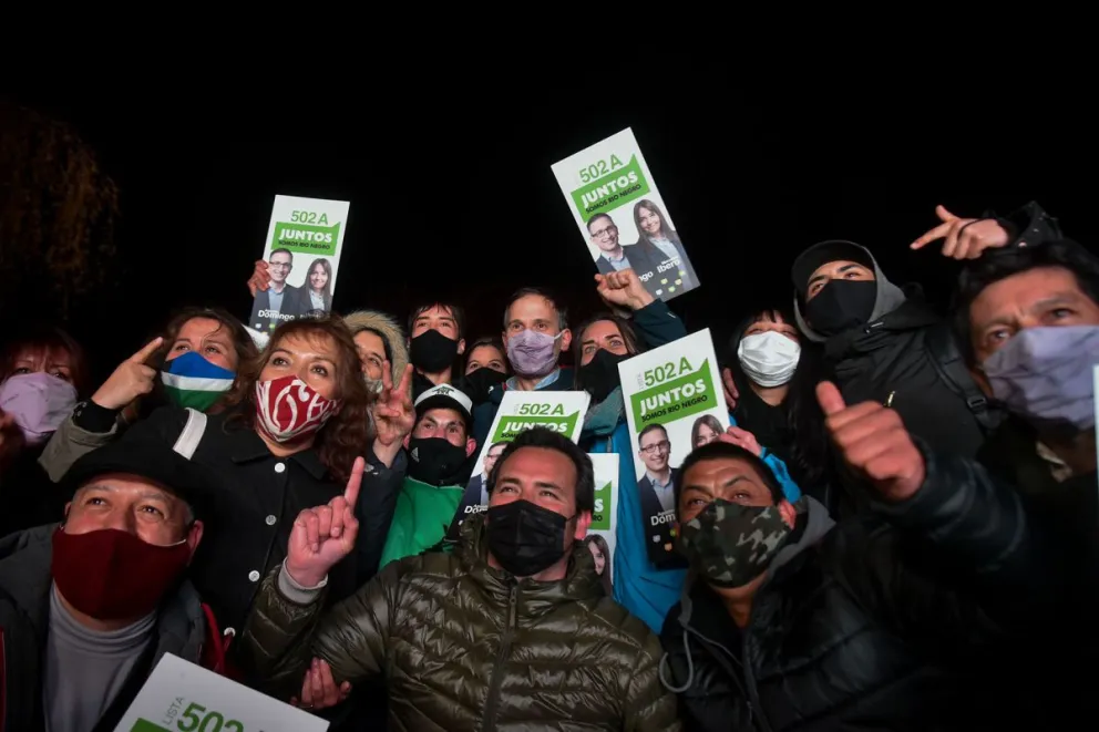 Domingo: "Es un triunfo histórico porque una fuerza rionegrina logró imponerse ante los grandes partidos"