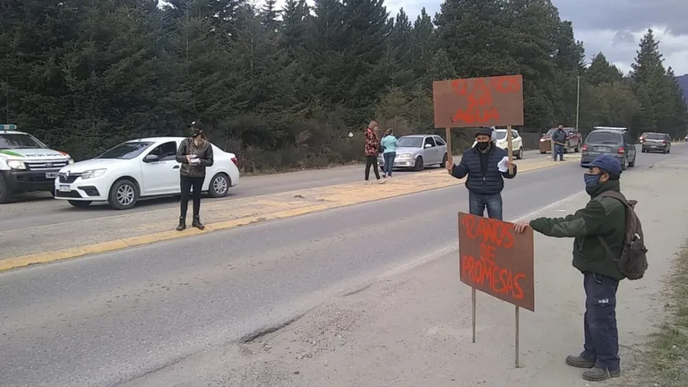 Nuevo reclamo en el Oeste: “nosotros queremos agua ya”