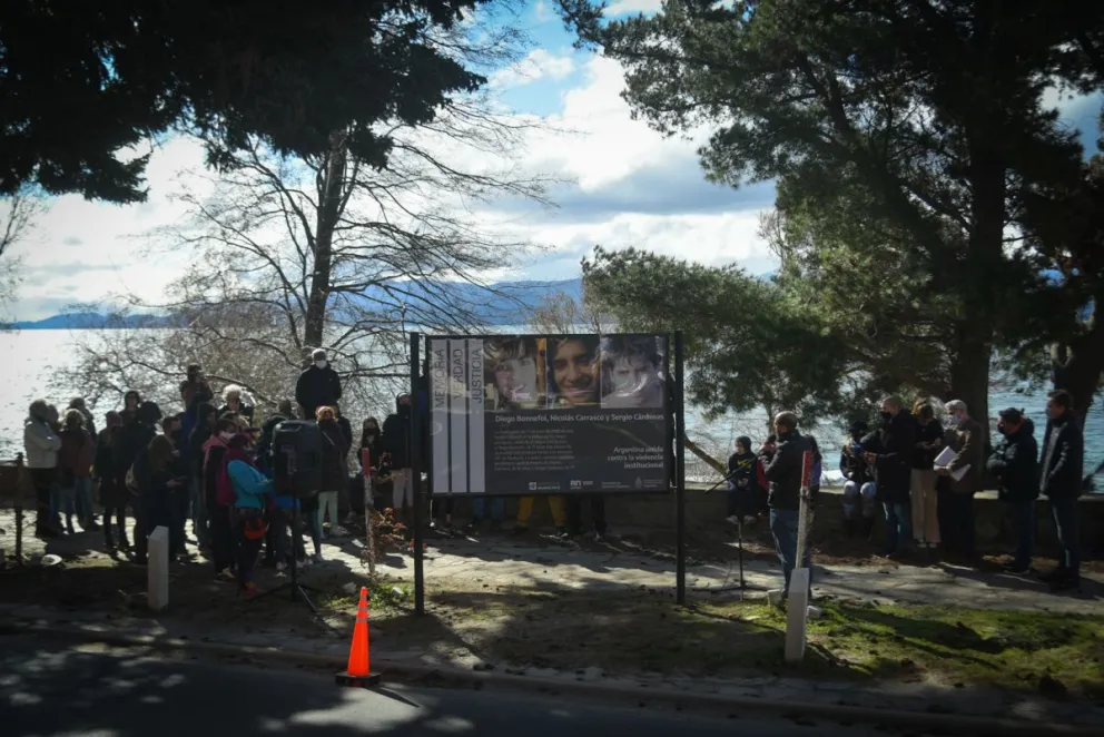 Homenaje a las víctimas de la Masacre del Alto