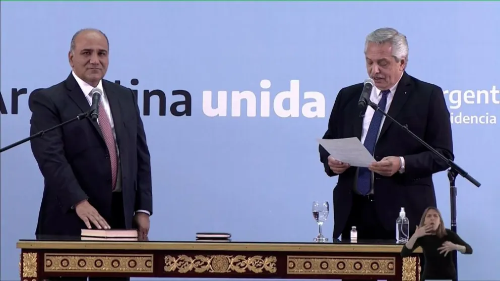 Juraron los nuevos ministros del Gabinete Nacional