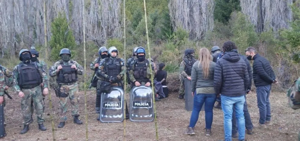 Imputaron por usurpación a los integrantes de la Lof Quemquentreu