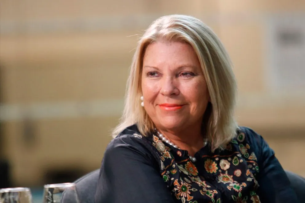 Elisa Carrió llega a Bariloche para apoyar a los candidatos rionegrinos