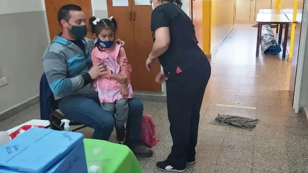 Comenzó la vacunación contra el Covid-19 a menores de 3 a 11 años