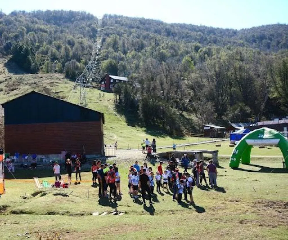 En El Bolsón, el trail se preparó para una fiesta deportiva que no fue tal