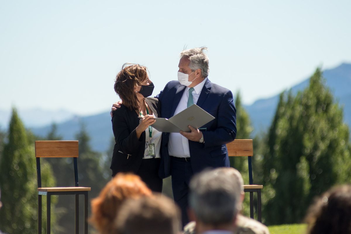 Arabela Carreras agradece "la visión federal" de Alberto Fernández 