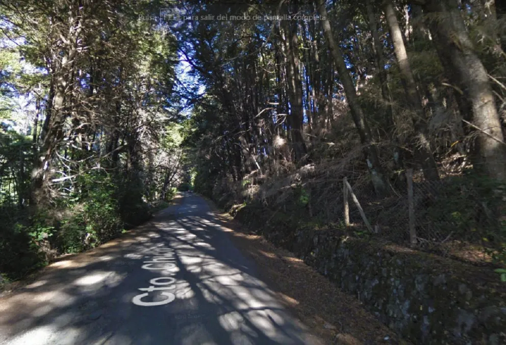 Corte en el ingreso a Circuito Chico por Llao Llao