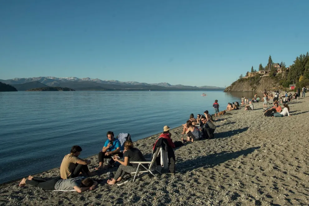 Se vienen días de sol pleno y 30° en Bariloche
