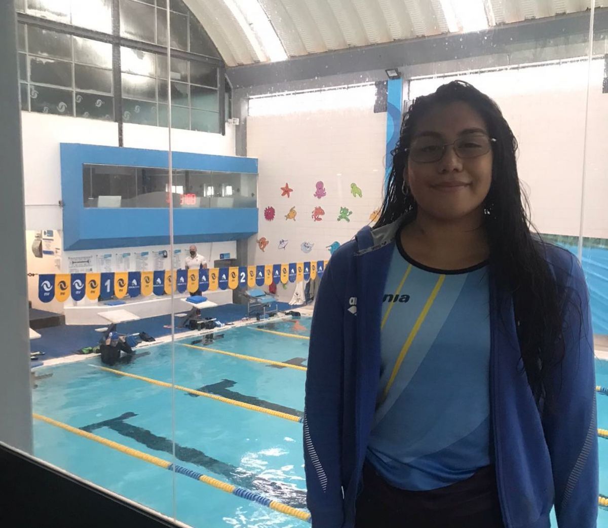  La nadadora Mayte  Puca busca apoyo para competir internacionalmente