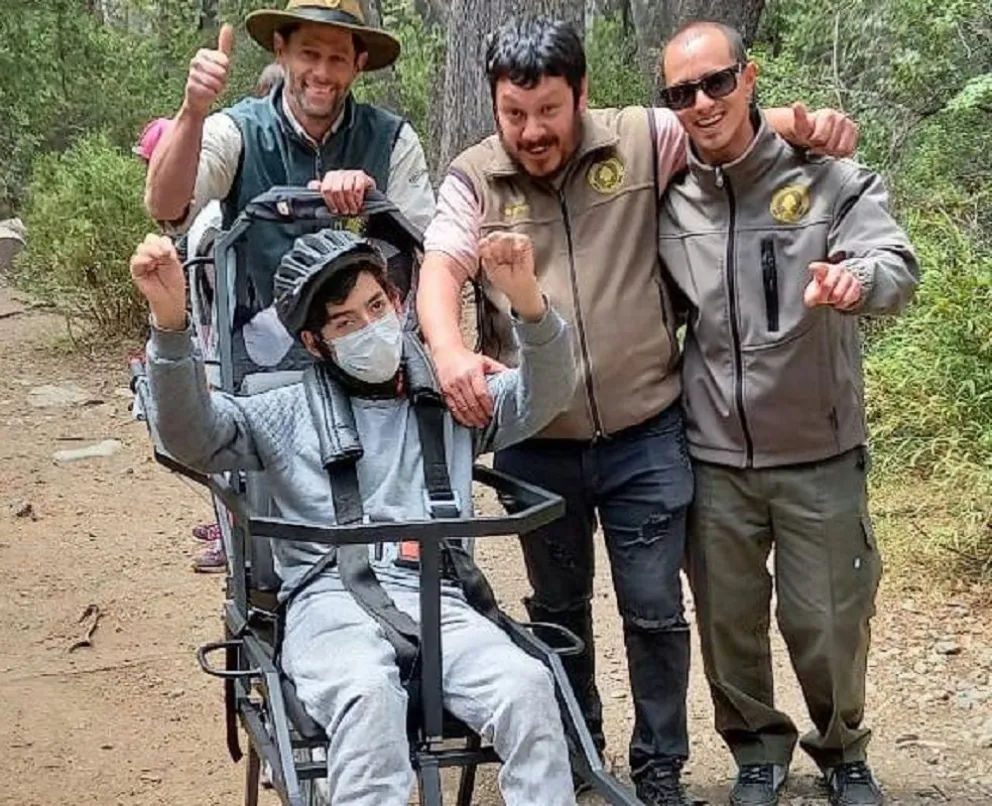 Alumnos de escuelas especiales participaron de actividades inclusivas en el Parque Nacional