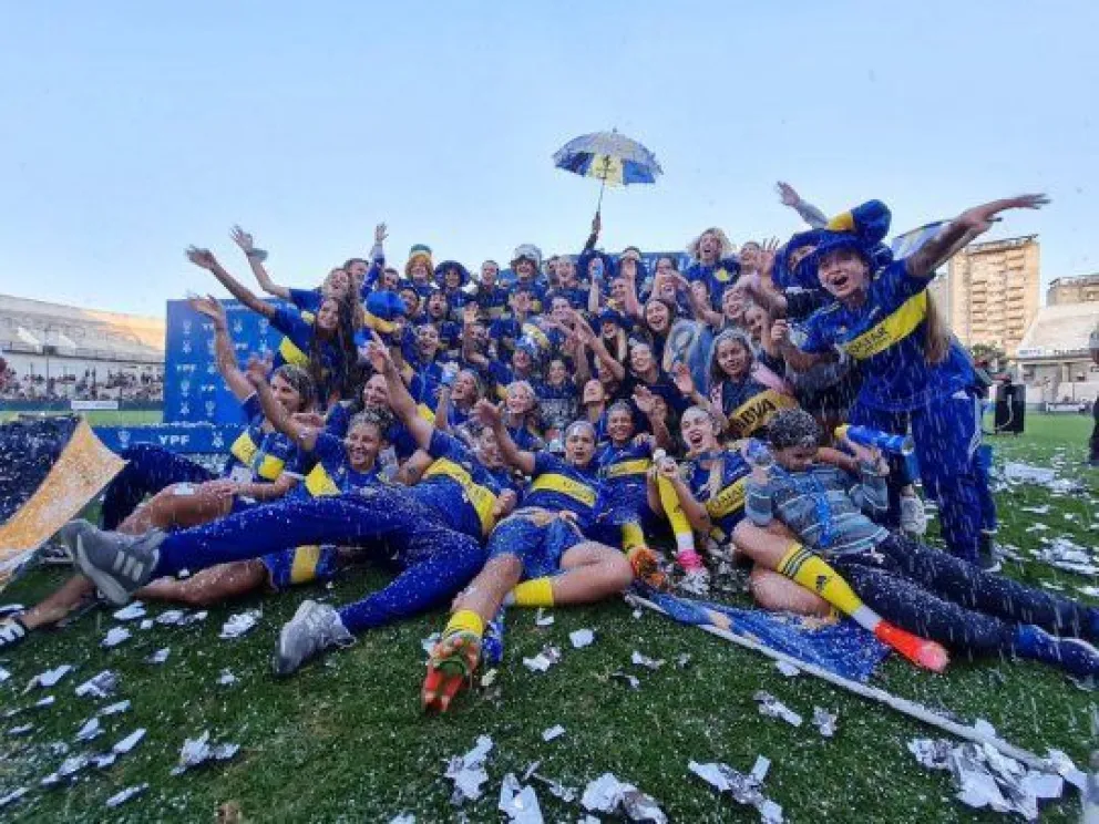 Miriam Mayorga sumó su segunda “vuelta olímpica” con Boca