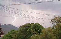 Bariloche amaneció con tormentas eléctricas