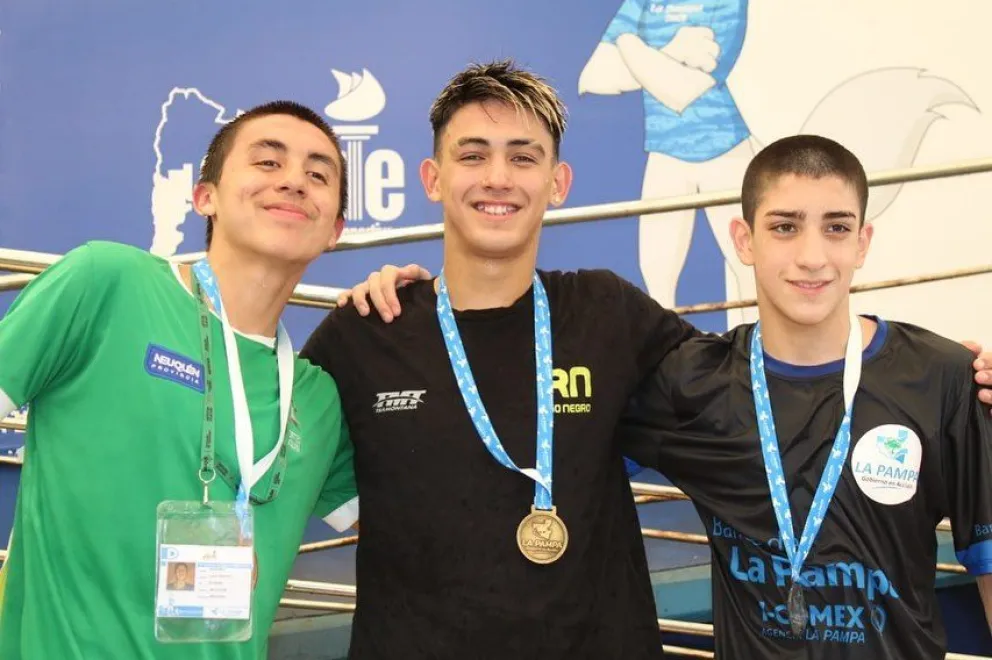 Juan Cruz Ortiz ya subió a siete podios en La Pampa