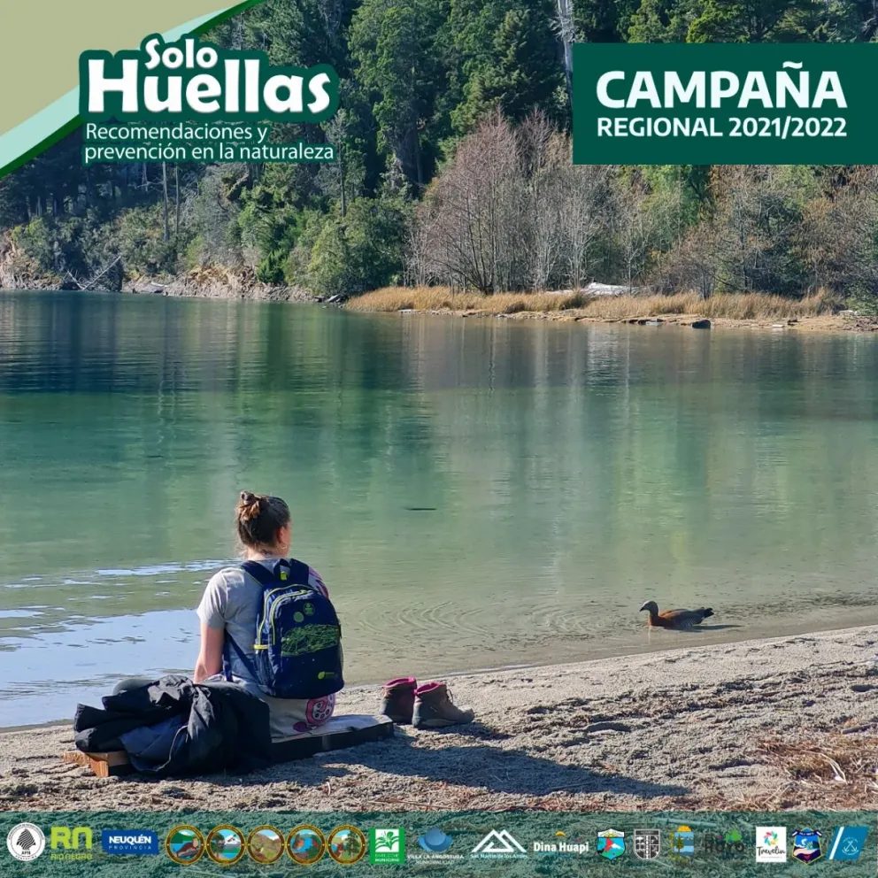“Solo huellas”, la campaña que apunta a concientizar y proteger las áreas naturales