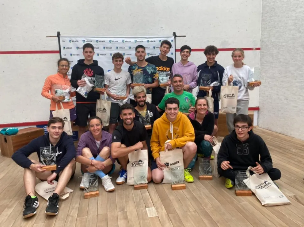 Con un Máster de lujo, el squash cerró su gran 2021