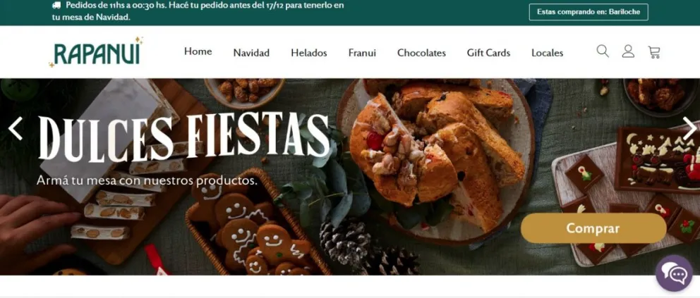 Esta Navidad, los productos de RapaNui pueden llegar a todo el país