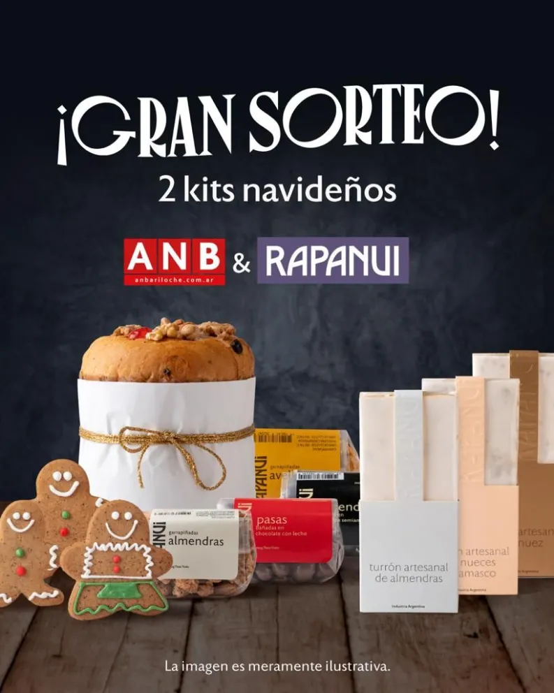 Imperdible sorteo de Navidad de Rapa Nui y ANB