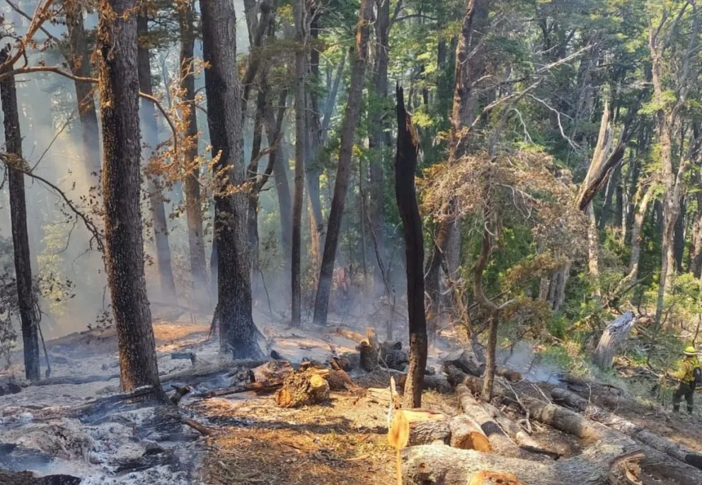 Continúan la tareas de enfriamiento en Llao Llao