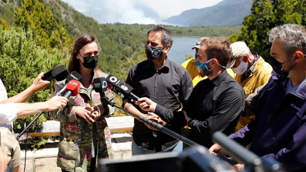 Cabandié, los incendios y medidas "de seguridad" que no aplican para todos