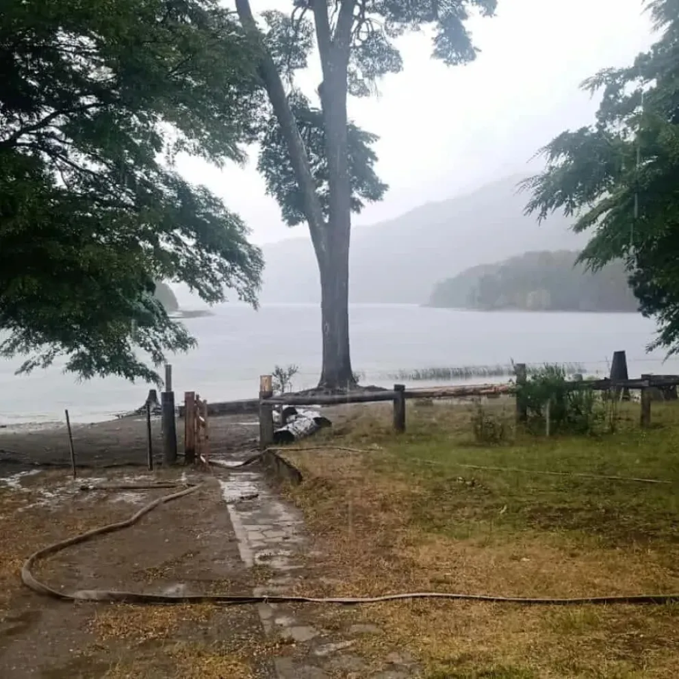 Por las condiciones del clima, el incendio de Lago Martin no tuvo "un crecimiento significativo"