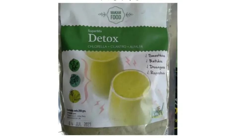 Prohíben la venta de suplementos “SuperMix Detox”