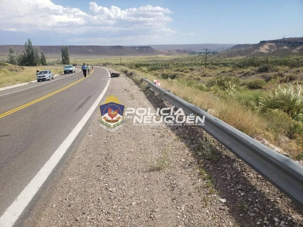 Venían a Bariloche, chocaron y cayeron a un barranco