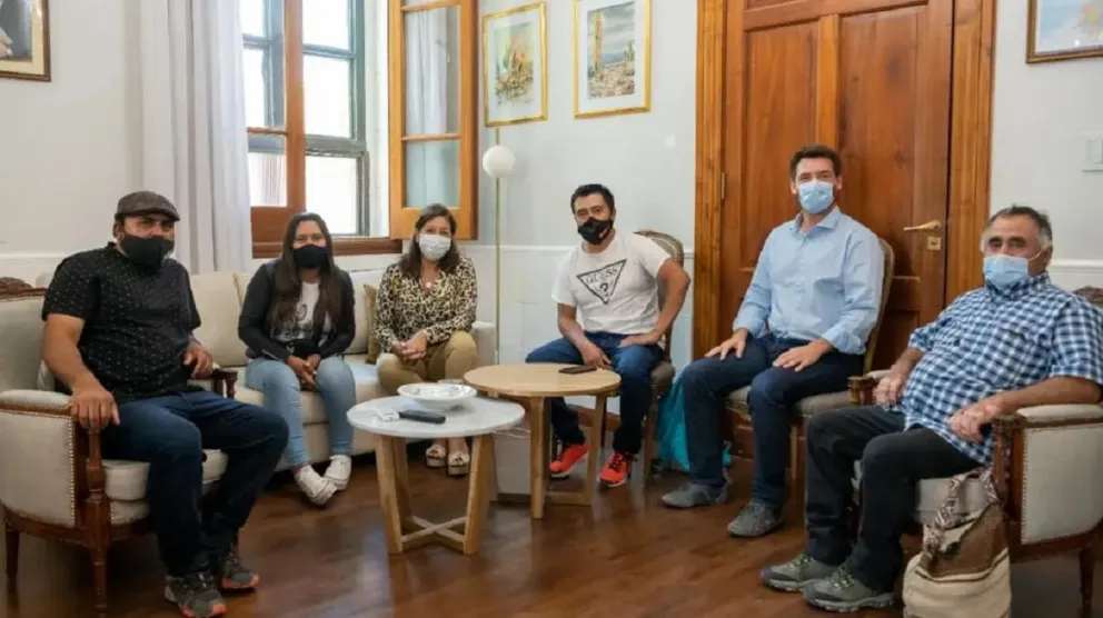 El Gobierno planifica acciones de trabajo junto a referentes Mapuche