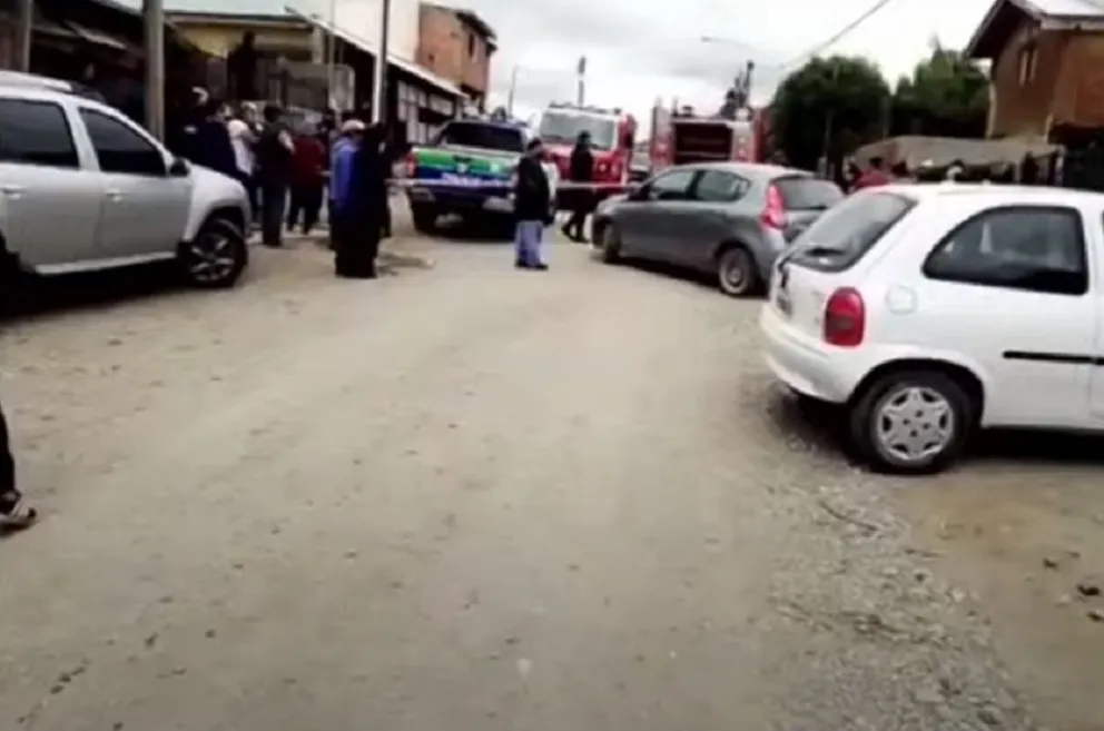 Preocupación por el incendio en una vivienda