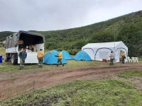 El incendio avanzó hacia jurisdicción de SPLIF Bariloche y armaron campamento