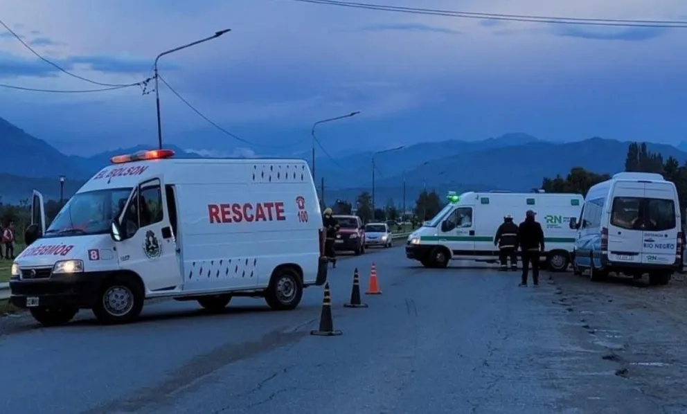 Una menor fue atropellada en el ingreso a El Bolsón