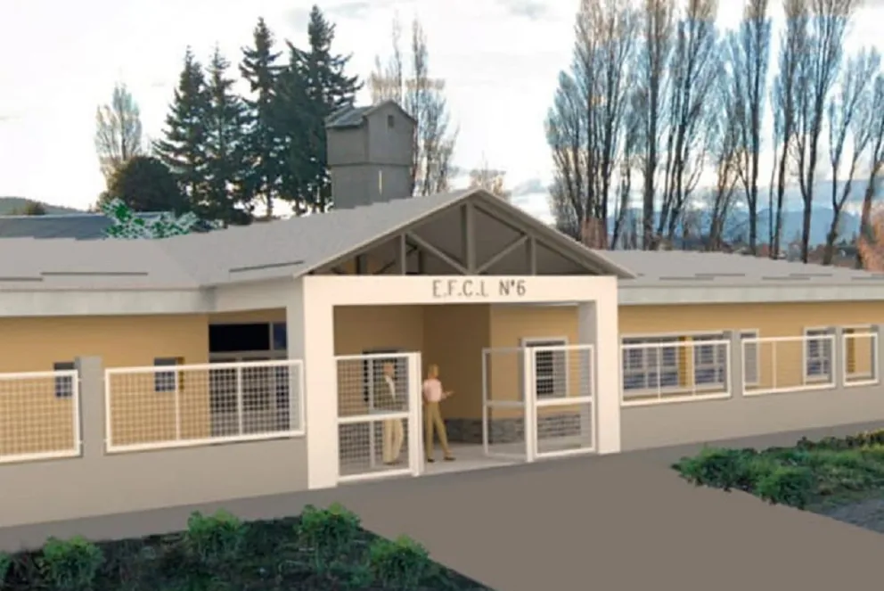 Inicia la obra de la escuela de Formación laboral Nº6