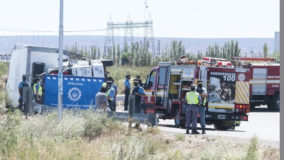 Trágico vuelco en Neuquén: falleció un barilochense de 37 años