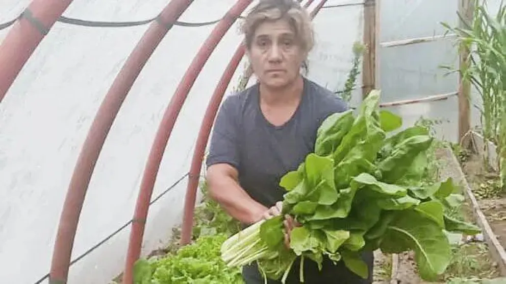 “Comer en casa las verduras que uno mismo cosecha, es una gran satisfacción"