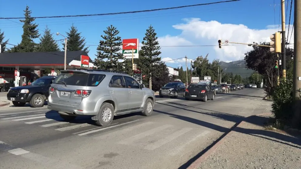 El semáforo del Km 12 funcionará de manera intermitente en horas pico