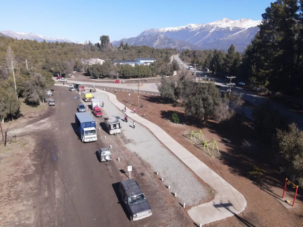 Nuevo espacio verde en el KM 8.5