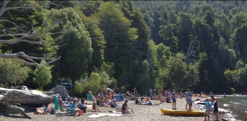 Policía tuvo que intervenir en una discusión entre un guardaparques y un vendedor ambulante