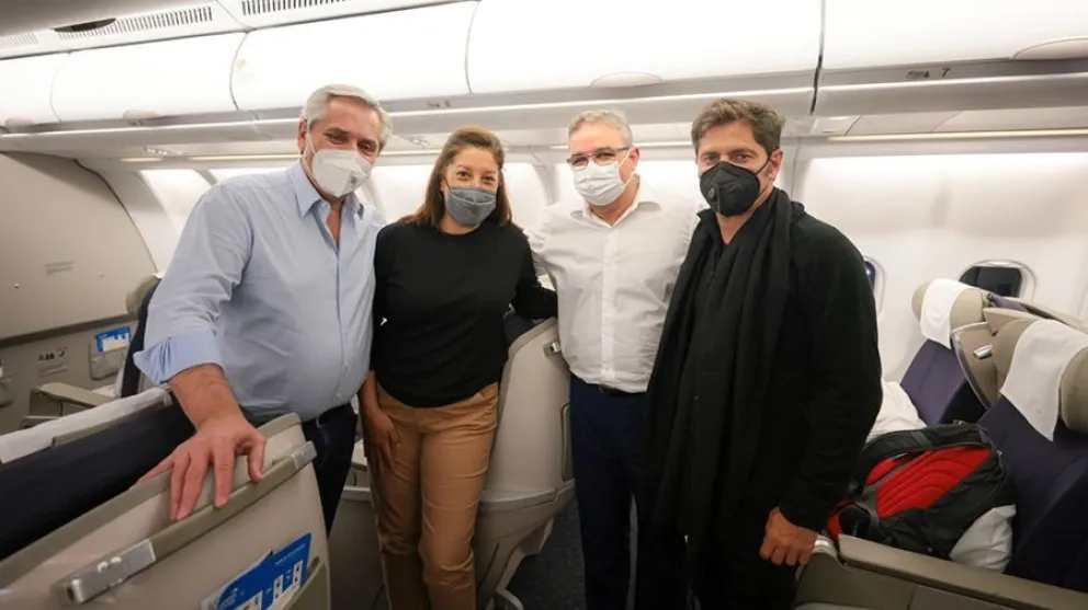 Carreras partió con la gira presidencial hacia Rusia y China