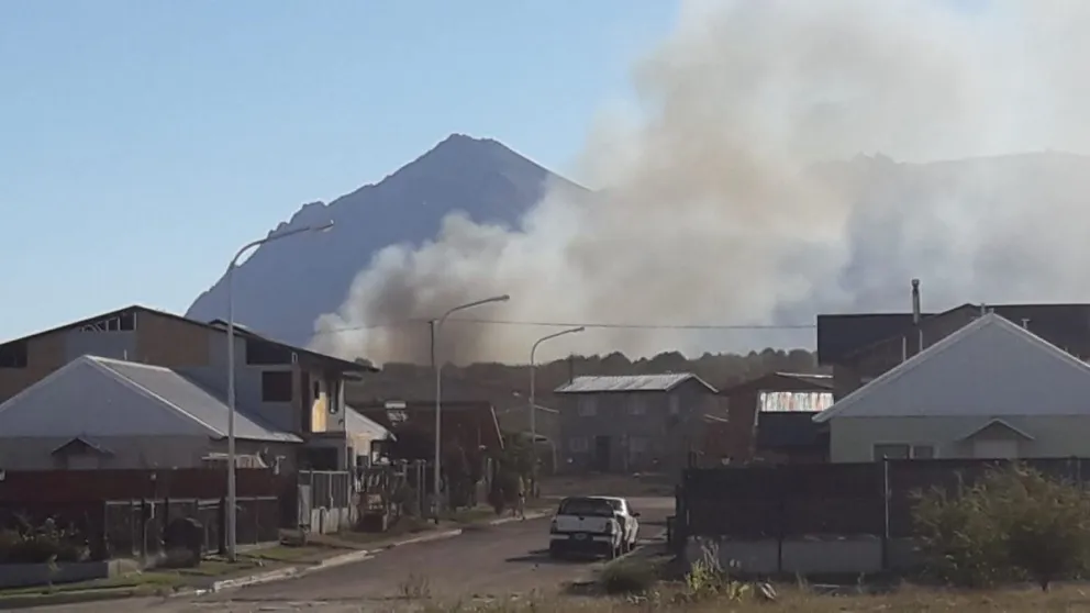 Otra vez incendio en el vertedero