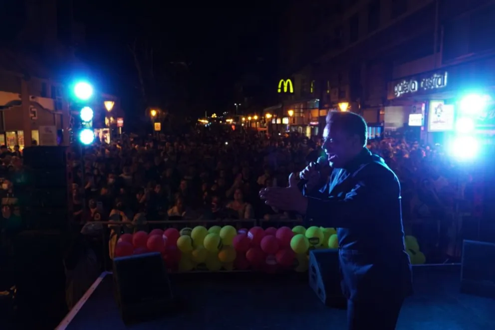 Miles de personas festejaron junto a Rudolf