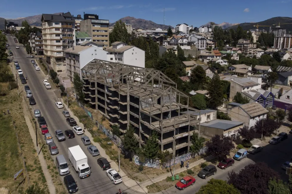 Los edificios abandonados que se convirtieron en parte de la ciudad
