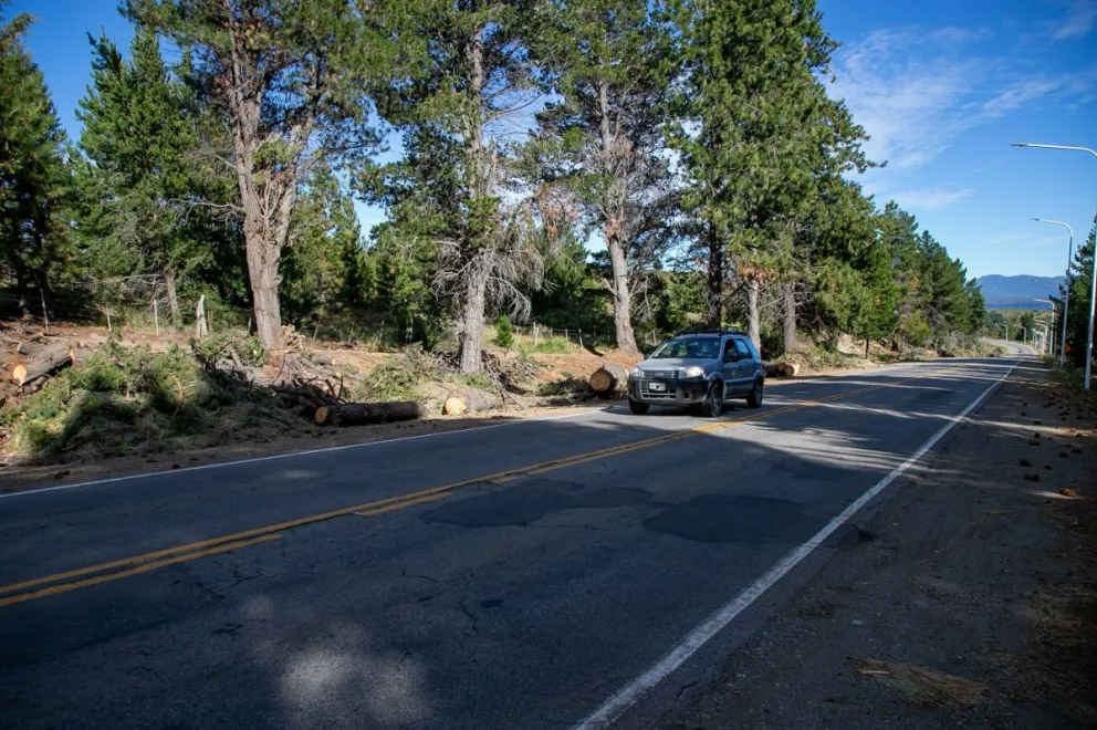 Retomaron las tareas de mejoramiento en el acceso al aeropuerto 