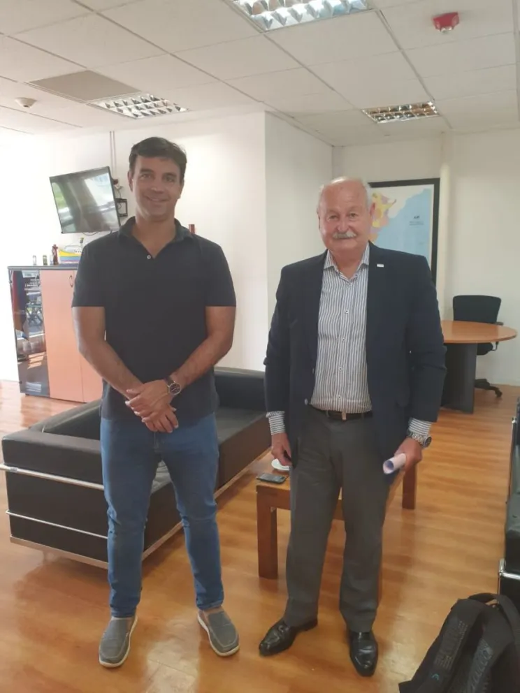 El presidente de la CEB se reunió con su par del INAES